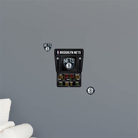 Brooklyn Nets - RealBig Scoreboard Collection - Official NBA - Reusabl