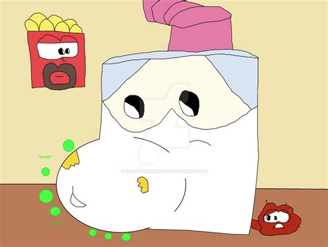 Meatwad Helping Pregnant Master Shake By Fluffytown123456 On Deviantart