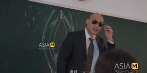 ModelMedia Asia Classroom Real Sex Teaching Aids Shen Na Na MD 0201 Best Original Asia Porn