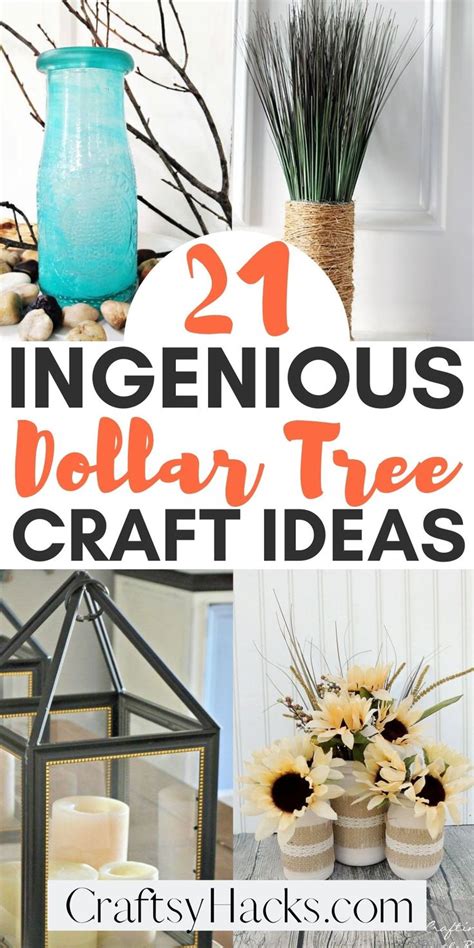 Creative Dollar Tree Crafts For Low Budgets In Dollar Tree