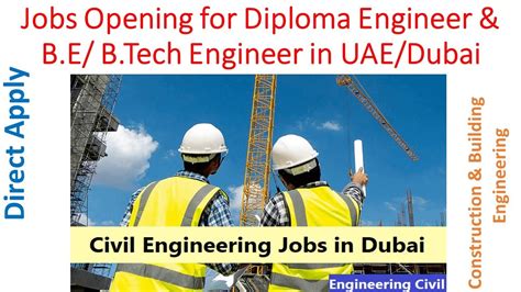 Civil Engineering Jobs In Dubai How To Find Civil Engineering Jobs In