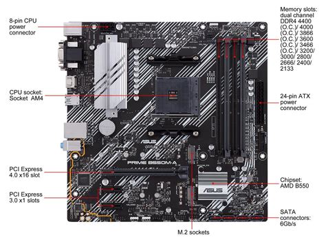 ASUS PRIME B550M-A/CSM AM4 Micro ATX AMD Motherboard - Newegg.com