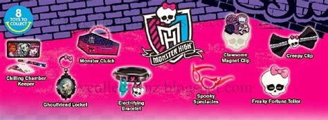 Toy Collector New Zealand Mcdonalds Monster High Happy Meal Toys