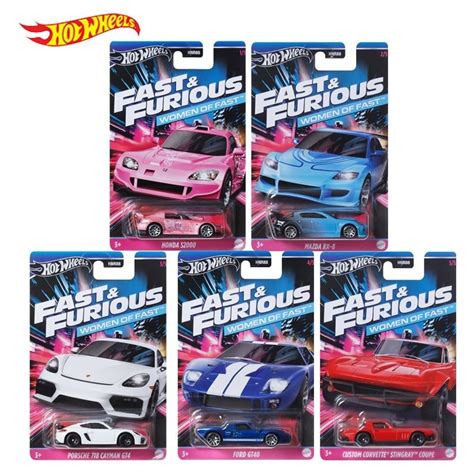 Tanoshii shop mô hình xe Hot Wheels Women of Fast Fast n Furious Series Shopee Việt Nam