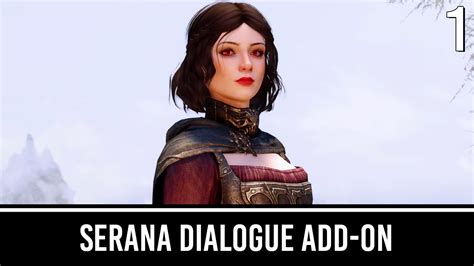 Serana Dialogue Add On Skyrim Mods Youtube