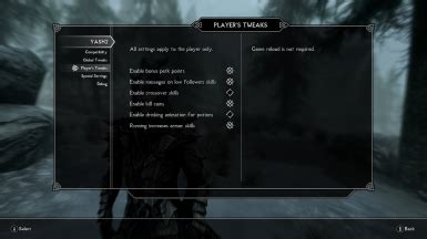 YASH Yet Another Skyrim Hardcore Mod At Skyrim Special Edition Nexus