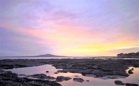 Rangitoto Sunrise Auckland Nz Auckland Sunset Sunrise