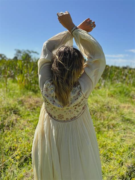 DRESS NA HOPE MAXI BLUSHING EARTH Naked Gypsy