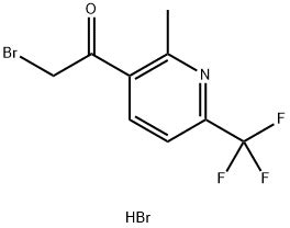 2 Bromo 1 2 Methyl 6 Trifluoromethyl Pyridin 3 Yl Ethanone