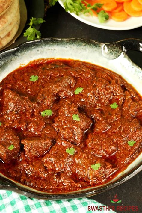 Lamb Vindaloo Recipe Goat Vindaloo Swasthis Recipes Recipe