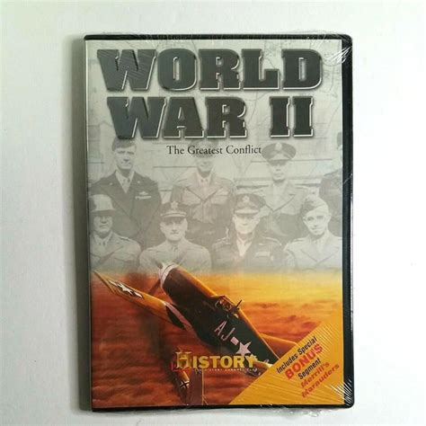 WORLD WAR II The Greatest Conflict (DVD,2009) History Channel WW2 ...