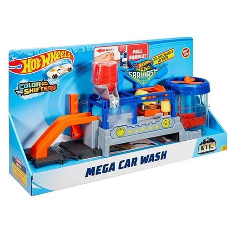 Mattel Hot Wheels FTB Set de joaca Spalatorie Auto Hot Wheels Mega Car Wash cumpăra în