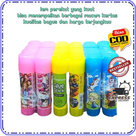 Lem Stik Fancy Montana Gr Glue Stick Fancy Montana Lem Kertas Fancy