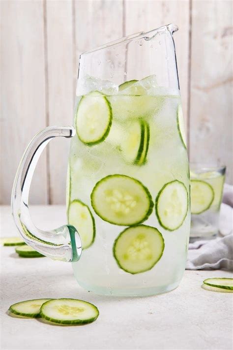 Cucumber Water With Flavor Variations 40 Aprons