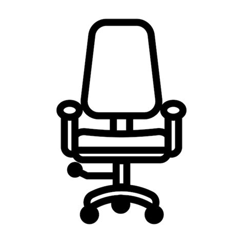 Icono De La Silla Del Director Vector Premium