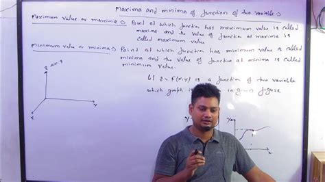 Maxima And Minima Of Function Of Two Variable Bsc Physics Bsc Physics