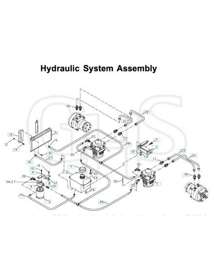 Husqvarna Zth 5221 Kaa Hydraulic Pump GHS