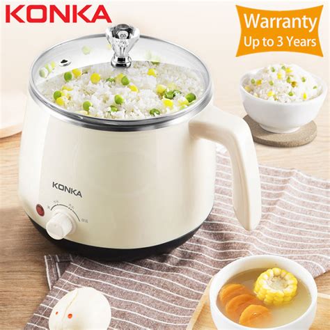Konka V Mini Multifunction Electric Cooking Machine Singledouble Layer Available Hot Pot
