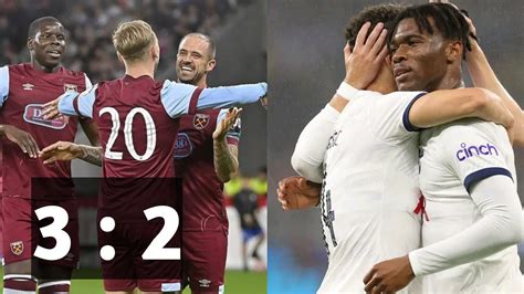 Westham 3 : 2 Tottenham | Highlights | Preseason Game | Maddison first ...