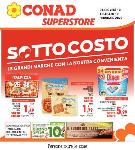 Calam O Volantino Conad Superstore Piemonte Nord Ovest Febbraio