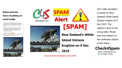 [spam] New Zealand S White Island Volcano Eruption On 9 Dec 2019 Check4spam