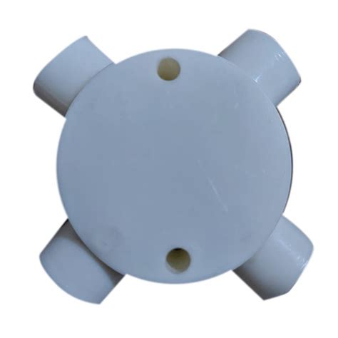 Round 19 Mm PVC 4 Way Junction Box At 6 Piece In New Delhi ID