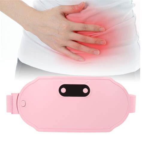 Portable Cordless Heating Pad Heat Vibration Levels Reduce Pain Usb