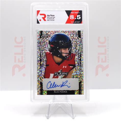 Alec Pierce - 2022 Leaf Flash - Graded Card
