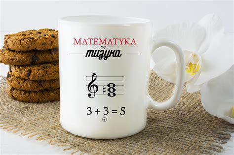 Akord Muzyczny Matematyka Kubek Ceramiczny Osemkowa Pl