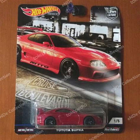 Promo Hot Wheels Premium Car Culture Cruise Boulevard Toyota Supra Diskon 23 Di Seller Enzo