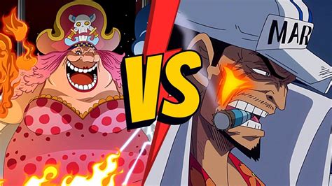 Big Mom Vs Akainu Who Would Win One Piece Youtube