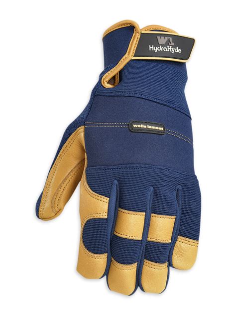 Wells Lamont Men S Hydrahyde Cowhide Leather Hybrid Work Gloves