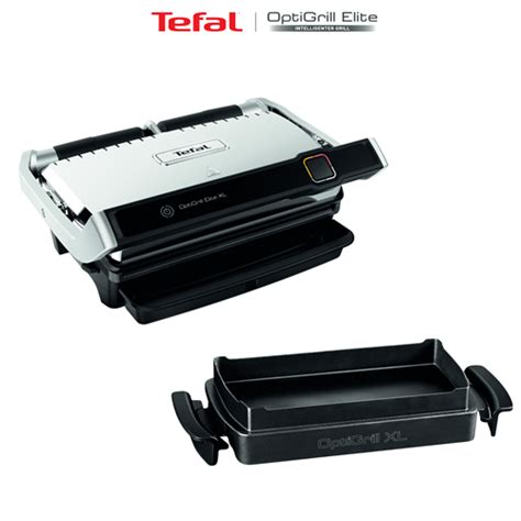 Akční set grilu a příšlušenství Tefal Optigrill+ Elite XL GC760D30 a ...