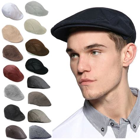 England Style Solid Spring Winter Hats For Women Men Fashion Outdoor