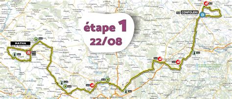 Tour Poitou Charentes 2023 Le Parcours Et Les Profils TotalVelo