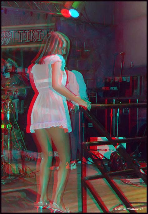 Lingerie Cancun Cantina Anaglyph Format Red Cyan 3D Gla Flickr