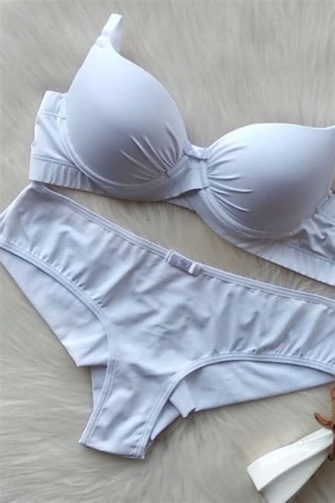 Conjunto De Lingerie Top Bojo E Calcinha Asa Delta B Sico Arzzani Moda Ntima