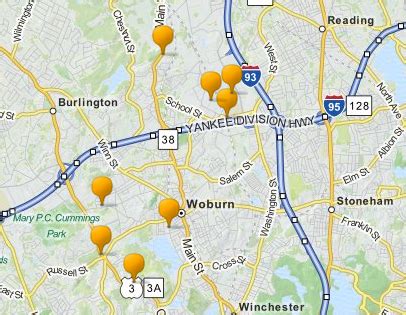 Sex Offender Map Where Do Woburn S Highest Level Sex Offenders Live And Work Woburn Ma Patch