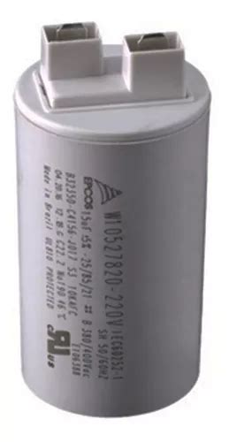 Capacitor Lavadora Brastemp Consul Electrolux Uf Volts