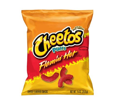 028400091473 Cheetos Puffs Flaming Hot Small Bag