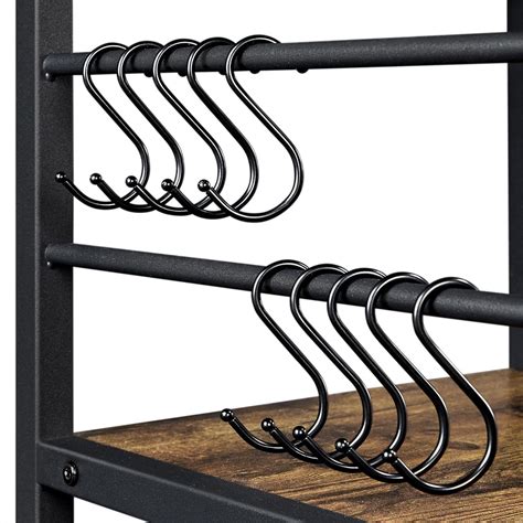 Yaheetech Baker S Rack Industrial Kitchen Storage Rack Microwave Oven