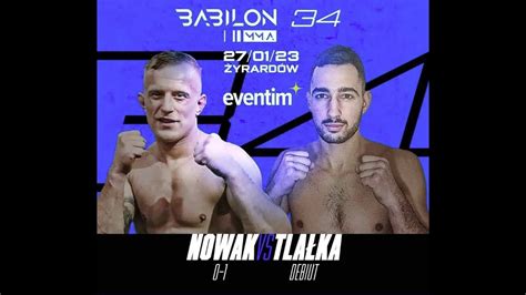 Babilon Mma Konrad Tla Ka Vs Bart Omiej Nowak Youtube