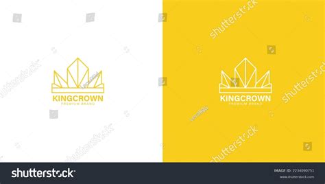 King Crown Business Logo Template Stock Vector Royalty Free