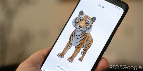 Google's 3D tigers & animals become social media trend - 9to5Google