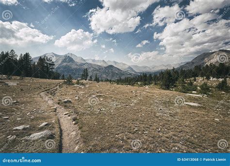 Hiking Trail in the Sierra Nevada Mountains Stock Photo - Image of nature, solitude: 63413068