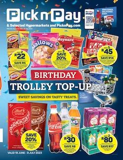 Pnp Specials Sweets Savings June Pick N Pay Catalogue