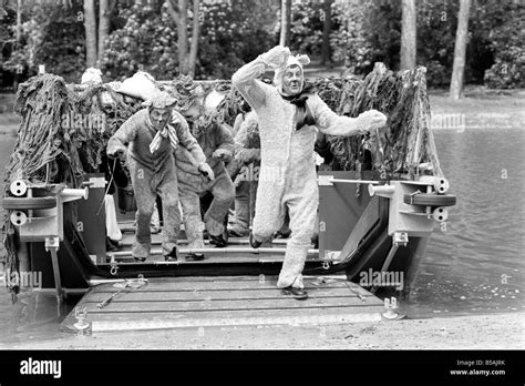 The Filming Of It Ain T Half Hot Mum At Hawley Lake Farnborough In Hampshire Including