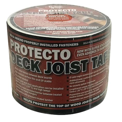 Protecto Wrap 4 In W X 50 Ft L Tape Flashing Tape Black Ace Hardware