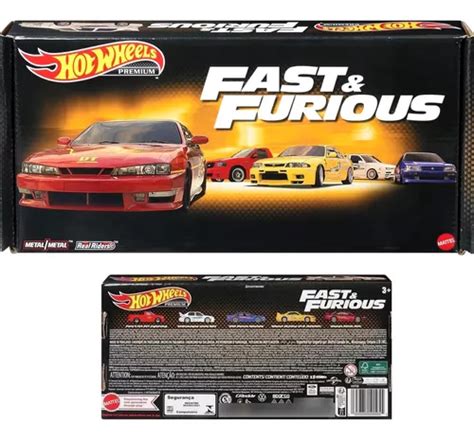 Hot Wheels Premium Box Set Velozes E Furiosos Parcelamento Sem Juros