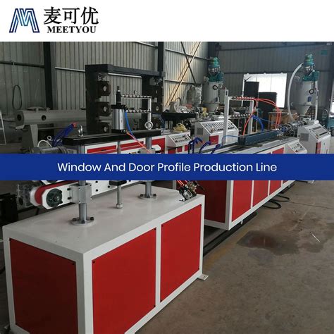 Meetyou Machinery Pe Profile Extrusion Line China Pvc Pe Wpc Pc